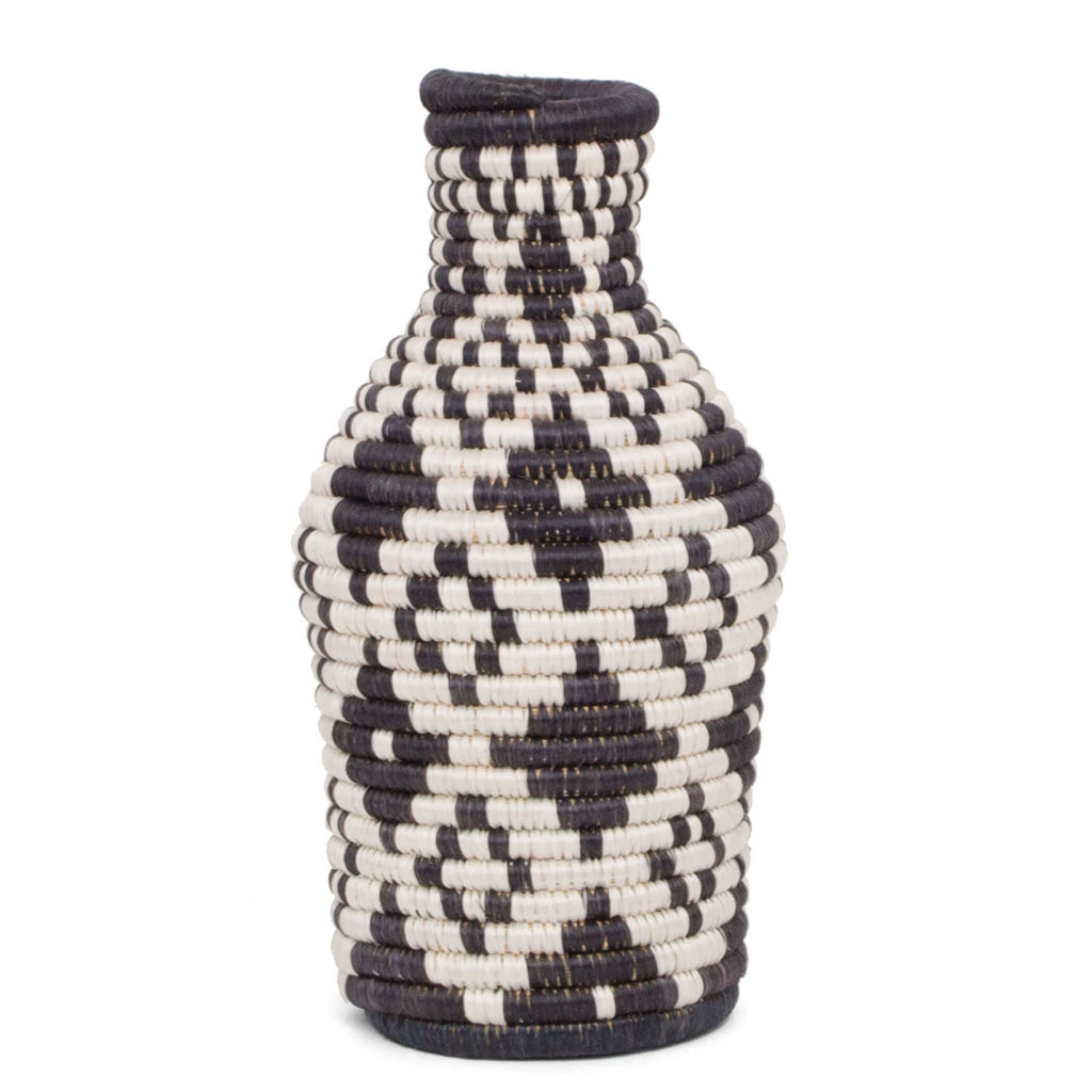 Black Tall Bud Vase — view 1